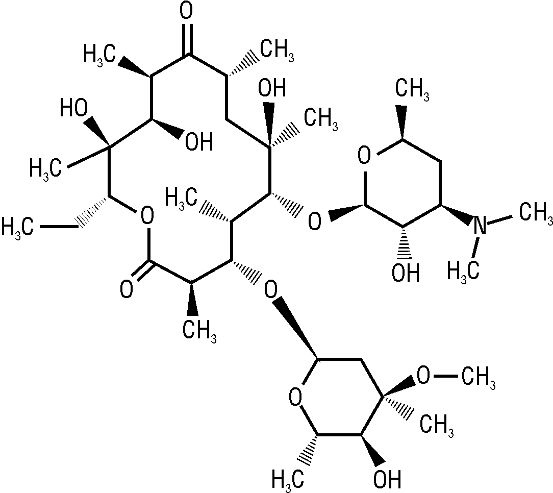 ЭРИТРОМИЦИН (ERYTHROMYCINUM)