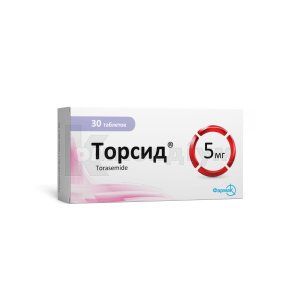Торсид® таблетки, 5 мг, блістер, № 30; Фармак