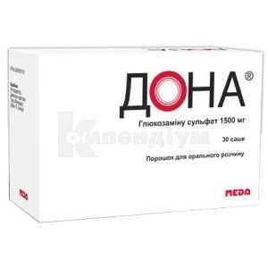 Дона® порошок для орального розчину, 1500 мг, саше, № 30; Viatris