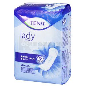 ПРОКЛАДКИ УРОЛОГІЧНІ TENA LADY MAXI № 6; SCA Hygiene Products