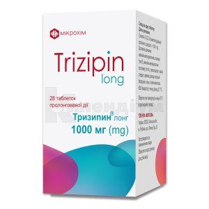 Тризипин Лонг таблетки пролонгованої дії, 1000 мг, банка, № 28; Мікрохім