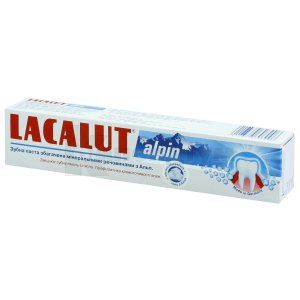 ЛАКАЛУТ АЛЬПИН (LACALUT ALPIN) ЗУБНА ПАСТА зубна паста, 75 мл; Натурварен 