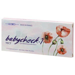 Тест д/визн. вагітності Babycheck-1