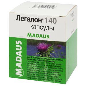 Легалон® 140 капсули, 140 мг, № 60; Универсальное агентство "Про-фарма"