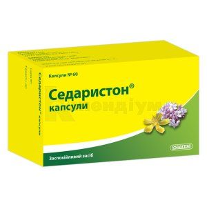 Седаристон® капсули капсули, № 60; esparma