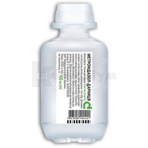 Метронідазол-Дарниця розчин для інфузій, 5 мг/мл, флакон, 100 мл, № 1; Дарниця ФФ