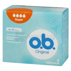Тампони жіночі гігієнічні серії "O.B."