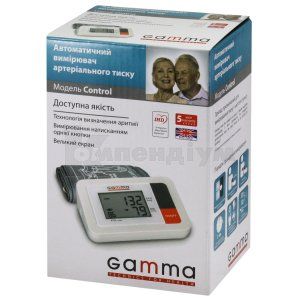Вимірювач артеріального тиску "Gamma" control, № 1; undefined