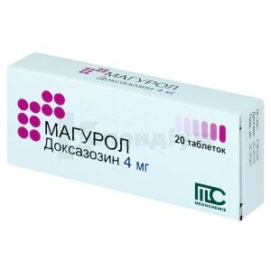 Магурол таблетки, 4 мг, № 20; Medochemie Ltd., Cyprus, Europe