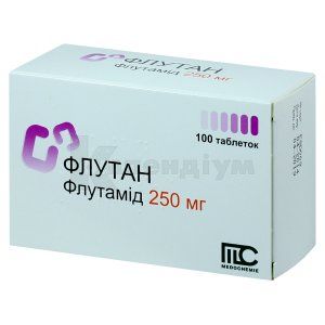 Флутан таблетки, 250 мг, блістер, № 100; Medochemie Ltd., Cyprus, Europe