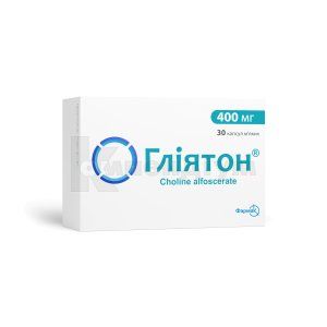 Гліятон® капсули м'які, 400 мг, блістер, № 30; Фармак