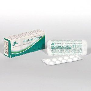 Валеріани екстракт таблетки, вкриті оболонкою, 20 мг, блістер, № 50; Лубнифарм