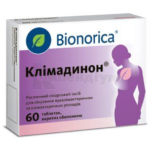 Клімадинон® таблетки, вкриті оболонкою, № 60; Біонорика СЕ