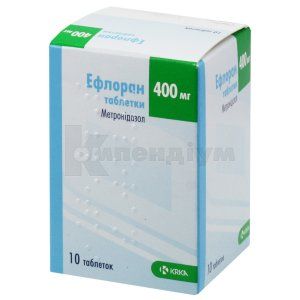 Ефлоран таблетки, 400 мг, флакон, № 10; КРКА