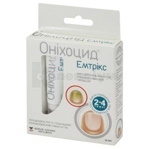 Оніхоцид® Емтрікс розчин для нігтів, 10 мл, № 1; Berlin-Chemie AG