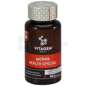 WOMEN'S HEALTH (VITAGEN КОМПЛЕКС №34) капсули, № 60; Biodeal Pharmaceuticals Private Limited