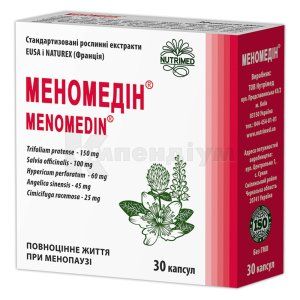 Меномедін® капсули, 400 мг, № 30; Нутрімед