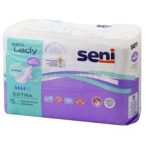 Прокладки урологічні Сені леді екстра (Urological pads Seni lady extra)