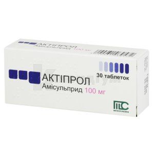 Актіпрол® таблетки, 100 мг, блістер, № 30; Medochemie Ltd., Cyprus, Europe