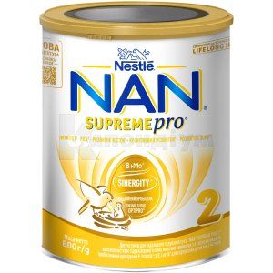 NAN SUPREME 2 800 г, № 1; Nestle Swiss