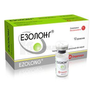 Езолонг® порошок для розчину для ін'єкцій або інфузій, 40 мг, флакон, № 10; Organosyn Life Sciences