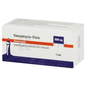 Ванкоміцин-Віста ліофілізат для розчину для інфузій, 1000 мг, флакон, 20 мл, № 1; undefined