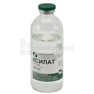 Ксилат® розчин для інфузій, пляшка, 200 мл, № 1; Юрія-Фарм