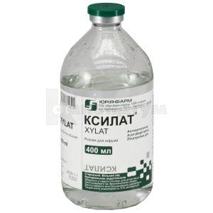 Ксилат® розчин для інфузій, пляшка, 400 мл, № 1; Юрія-Фарм