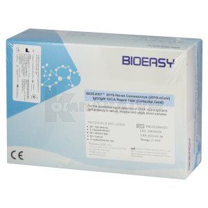BIOEASY ЕКСПРЕС-ТЕСТ НА НОВИЙ КОРОНАВІРУС 2019 (2019-nCoV) GIGA IgG/IgM № 25; Shenzhen Bioeasy Biotechnology Co., Ltd