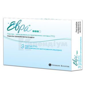 Евра® пластир — трансдермальна терапевтична система, № 3; Гедеон Ріхтер