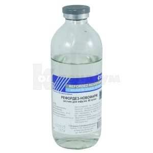 Рефордез-Новофарм розчин для інфузій, 60 мг/мл, пляшка, 200 мл, № 1; Новофарм-Біосинтез