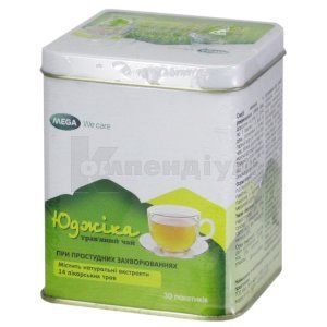 ЮДЖІКА ТРАВ'ЯНИЙ ЧАЙ чай, пакетик, 4 г, в металевій коробці, в металевій коробці, № 30; Link Natural Products