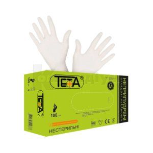 Рукавички оглядові латексні Тета (Latex survey gloves Teta)