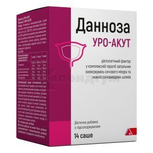 Данноза уро-акут порошок, саше, № 14; Alpen Pharma AG 