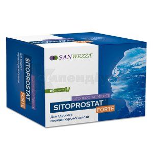 Сітопростат® форте капсули, 590 мг, № 60; Новалік-Фарма