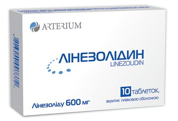 Лінезолідин <I>таблетки</I> (Linezolidin <I>tablets</I>)