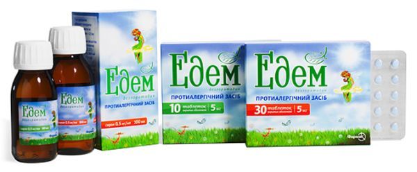 Едем<sup>&reg;</sup><I>таблетки</I> (Edem<sup>&reg;</sup> <I>tablets</I>)