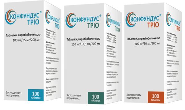 Конфундус<sup>&reg;</sup> Тріо (Confundus<sup>&reg;</sup> Trio)