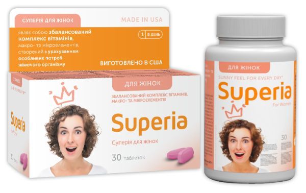 СУПЕРІЯ ДЛЯ ЖІНОК (SUPERIA FOR WOMEN)