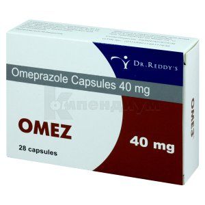 Омез® капсулы, 40 мг, блистер, № 28; Dr. Reddy's Laboratories Ltd