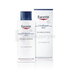 Эуцерин 5% урея увлажняющий лосьон для тела (Eucerin 5% urea moisturizing body lotion)