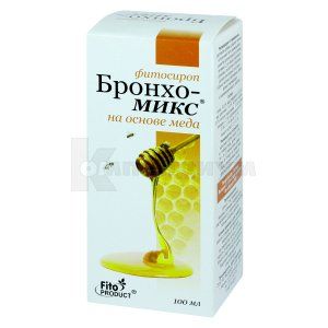 БРОНХО-МИКС ФИТОСИРОП 100 мл, № 1; Фитопродукт