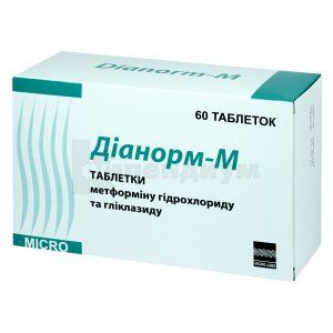 Дианорм-М таблетки, блистер, № 60; Micro Labs