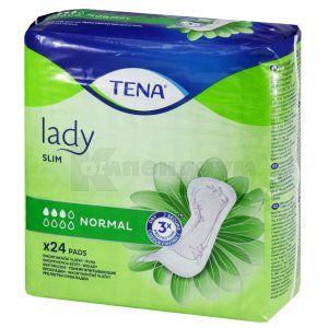 Прокладки урологические Тена леди слим нормал (Urological pads Tena lady slim normal)