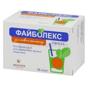 Файболекс саше, 5.8 г, с апельсиновым вкусом, с апельсиновым вкусом, № 10; Ananta Medicare
