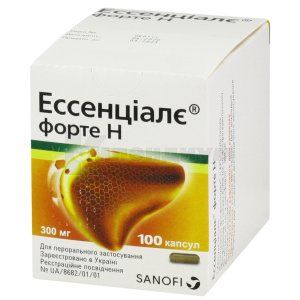Эссенциале® форте Н капсулы, 300 мг, № 100; Sanofi