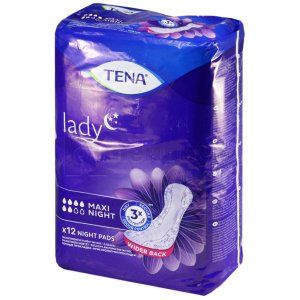 Прокладки урологические Тена леди макси найт (Urological pads Tena lady maxi night)