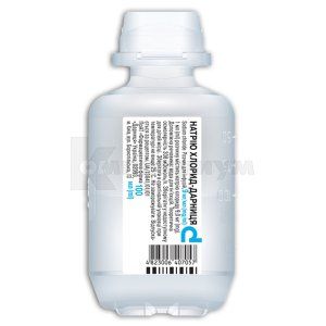 Натрия хлорид-Дарница раствор для инфузий, 9 мг/мл, флакон, 100 мл, № 1; Дарница