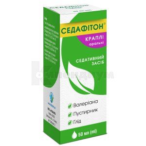 Седафитон® капли оральные, флакон стеклянный, 50 мл, № 1; Фитофарм