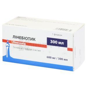 Линебиотик раствор для инфузий, 2 мг/мл, флакон, 300 мл, № 1; Mistral Capital Management